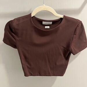 Babaton Women's Brown Cropped Top